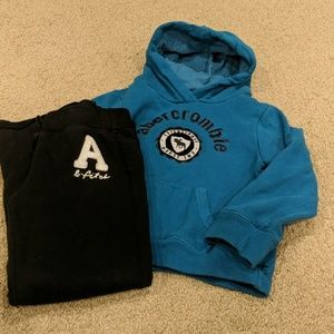 Abercrombie kids sweats and hoodie